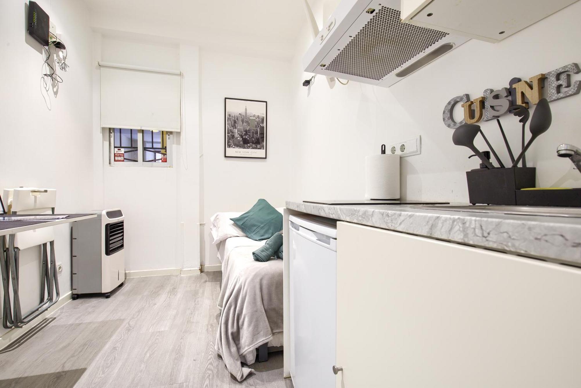 Petit Estudio En Madrid , Centro, 2 Pax, Wi-Fi & Tv Eksteriør bilde