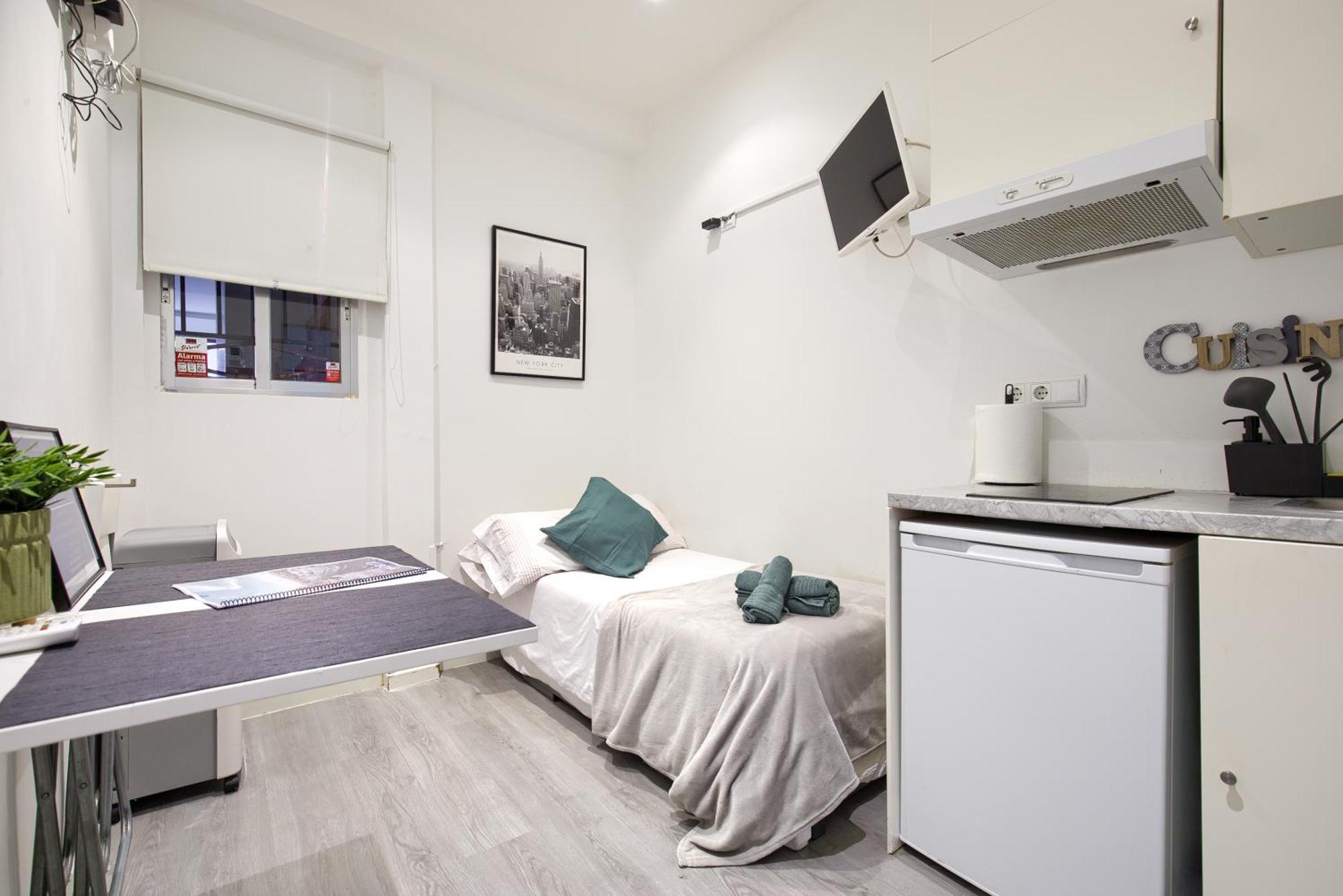 Petit Estudio En Madrid , Centro, 2 Pax, Wi-Fi & Tv Eksteriør bilde